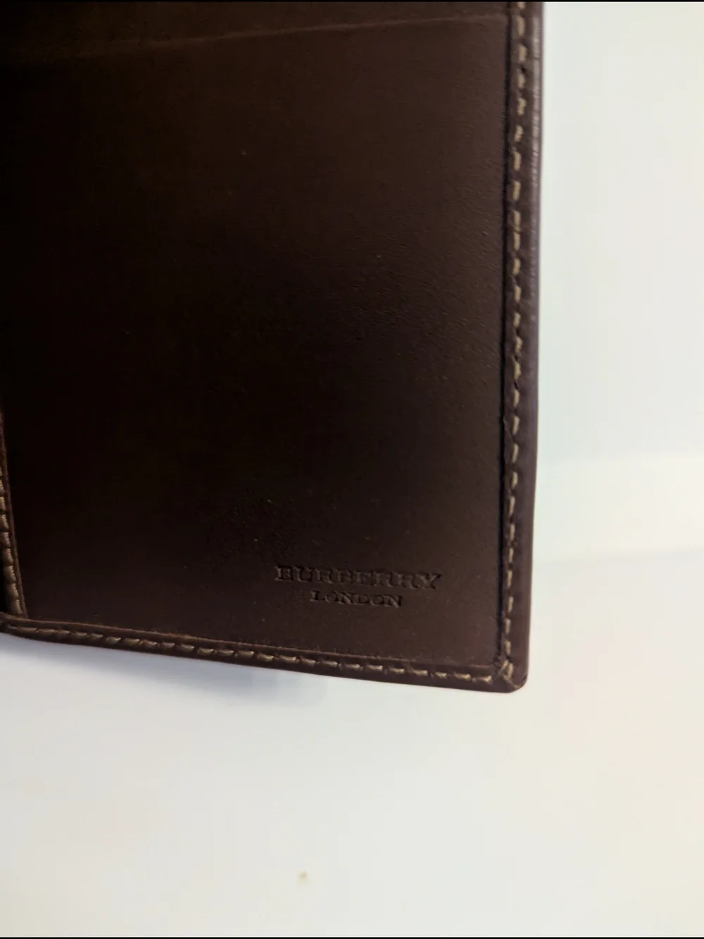 Classic Burberry Long Wallet Very Clean